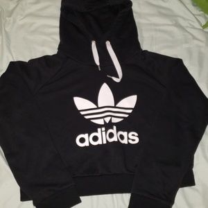 Adidas cropped hoodie